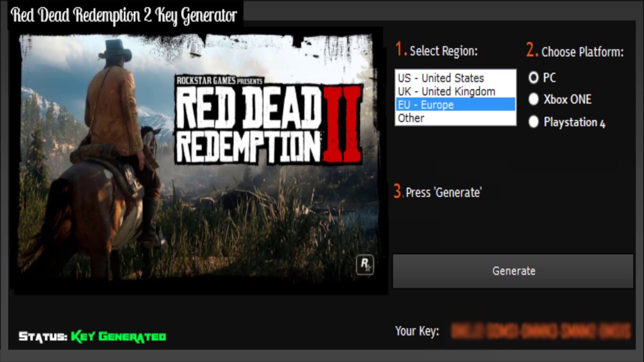 license key red dead redemption pc
